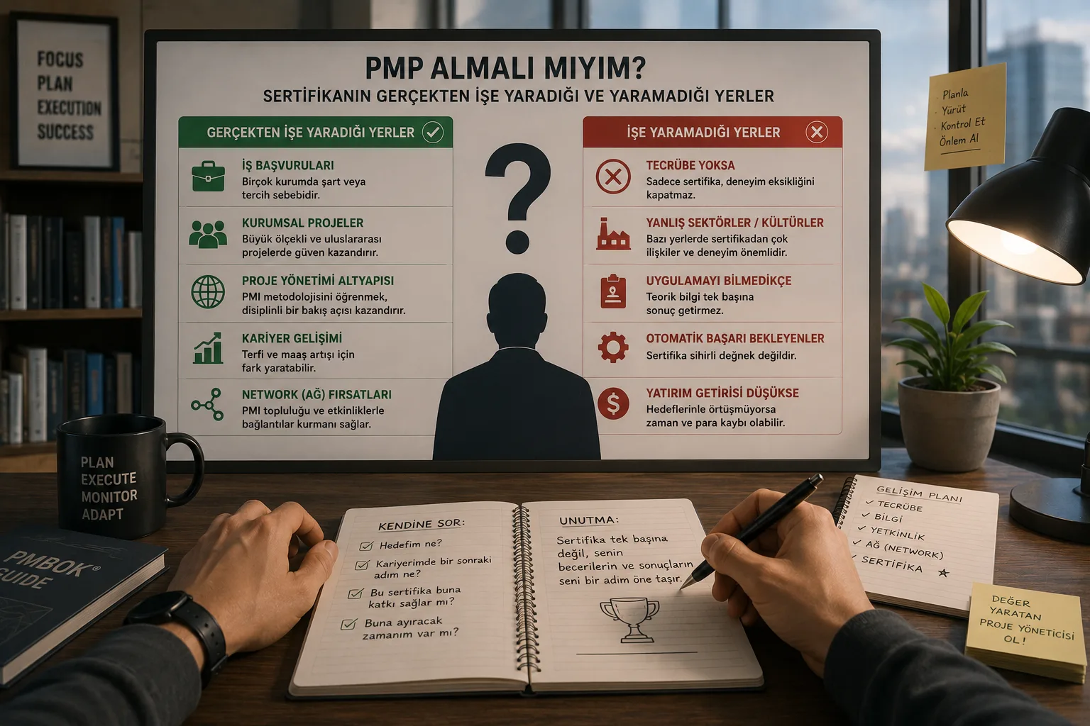 PMP Almalı mıyım? Sertifikanın Gerçekten İşe Yaradığı ve Yaramadığı Yerler