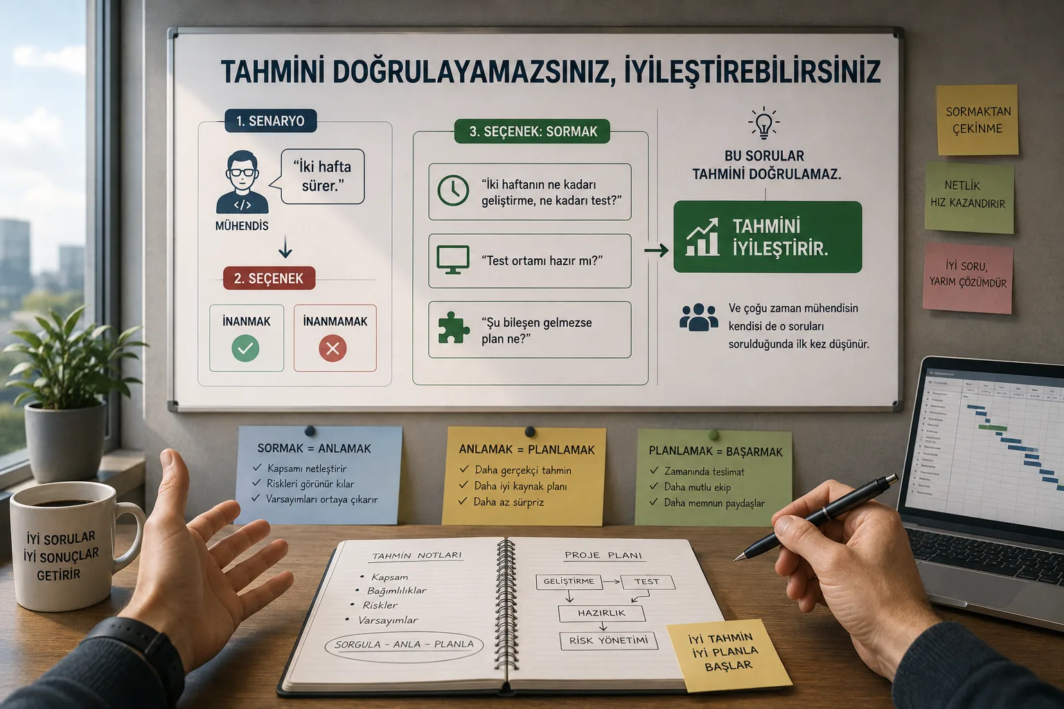 Tahmini Doğrulayamazsınız, İyileştirebilirsiniz
